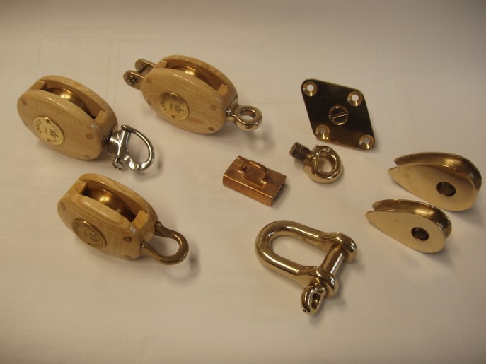 model yacht fittings