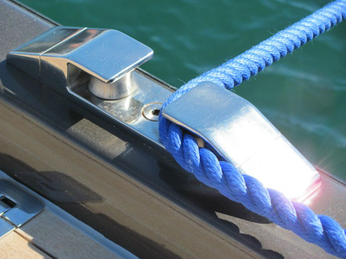 fairlead on sailboat